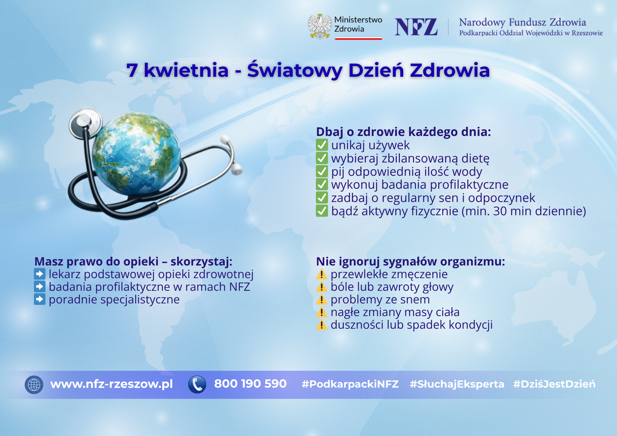 7 kwietnia - Światowy Dzień Zdrowia